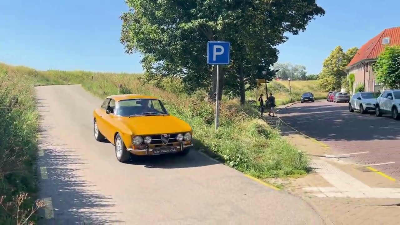1971 Alfa Romeo GTV 1750 - Raw Driving Video | Cool Classic Club