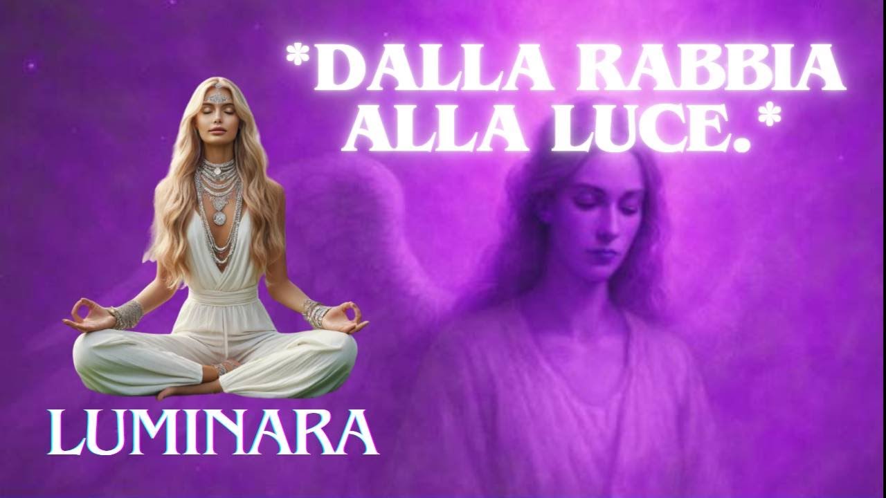 🌟 Dalla Rabbia alla Luce  Meditazione Guidata per Guarire le Ferite dell’Ingiustizia  L'Angelo Lumi