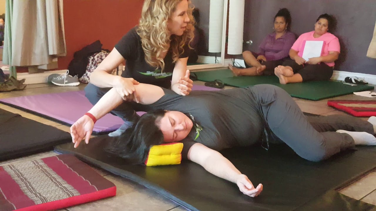 Thai Massage Techniques to Resolve Neck and Shoulder Pain and Restriction Part I
