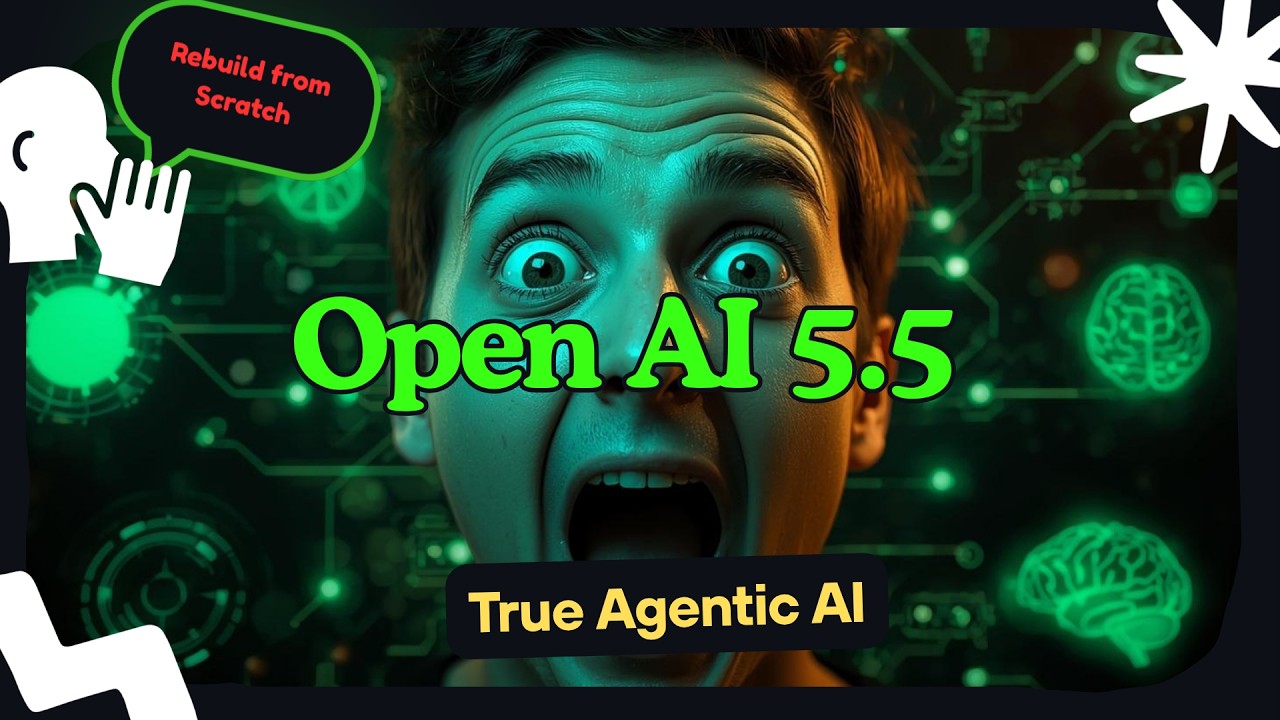 GPT-5.5 Is Here... First truly Agentic AI | Build from scratch #ai #chatgpt #gpt55