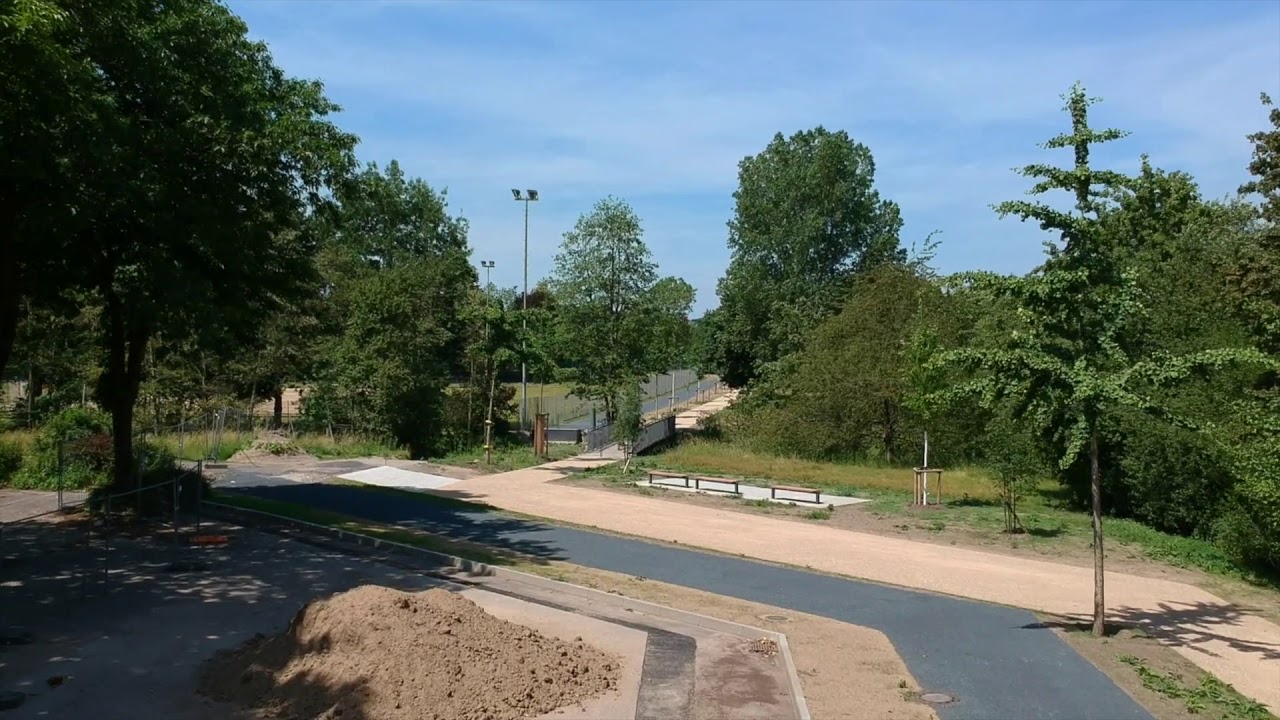 Drohnenflug Wandelweg LaGa Kamp-Lintfort 2020