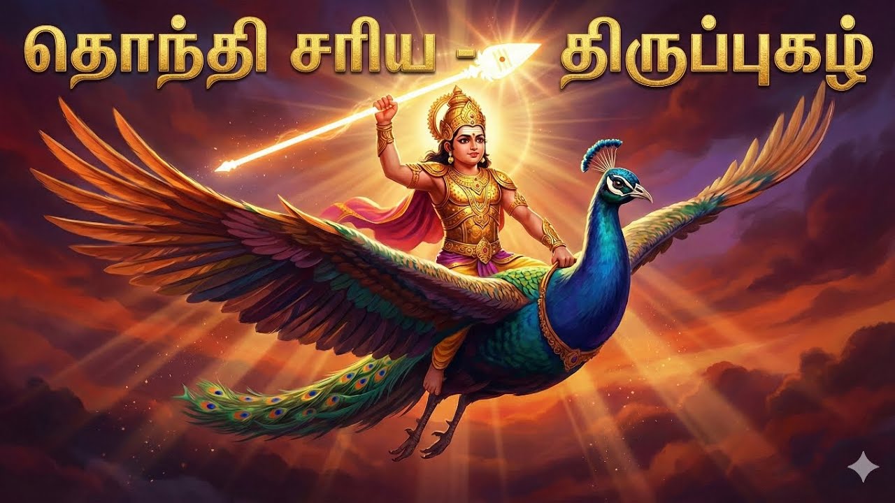 அருணகிரிநாதர் திருப்புகழ் – தொந்தி சரிய | Divine Murugan Hymn