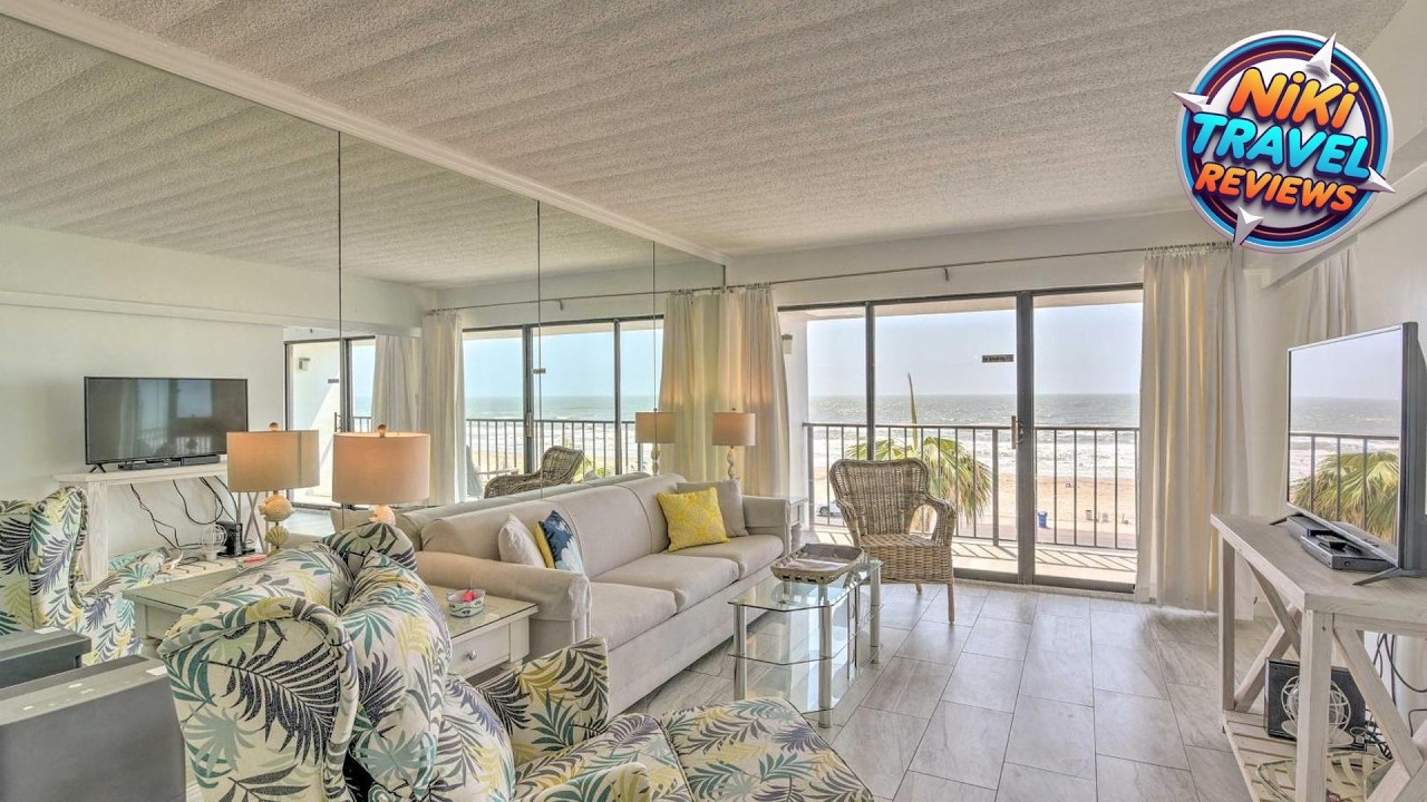 Galveston Oceanfront Condo with Balcony and View! | Galveston (TX), United States | Hotel Review ⭐