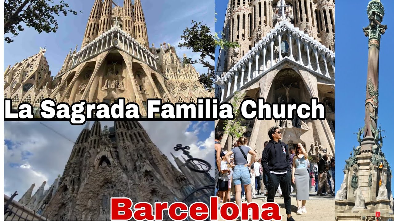 La Sagrada Familia Church📍Barcelona Spain Vlog #konkanivlogs #goanvlogger #comedian #barcelona 