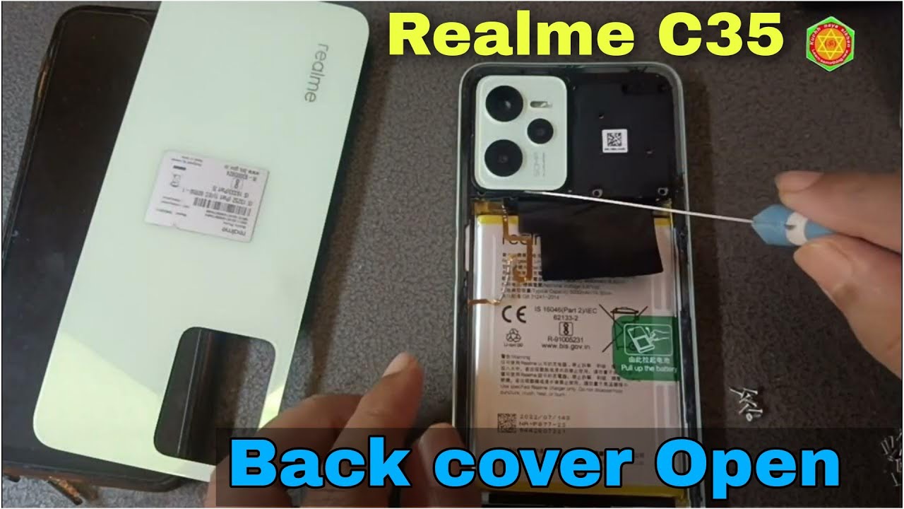 Realme C35 disassembly | Realme C35 35 Mobile kaise khole | realme c35 back panel open