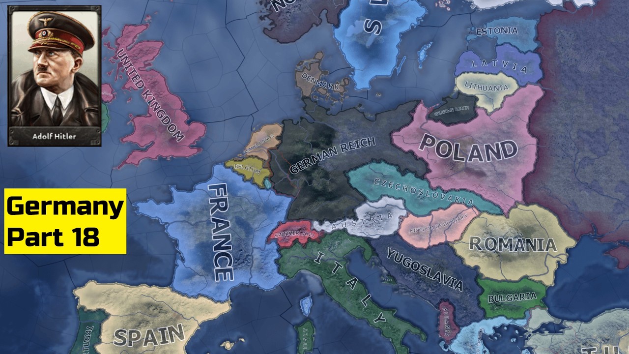 Germany (Hearts of Iron IV) Part 18 - Recapture of Rome!