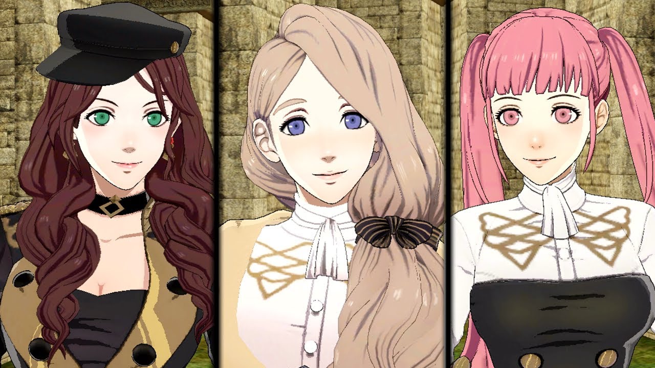 ALL Students Introduction by Edelgard, Dimitri & Claude! - Fire Emblem Three Houses