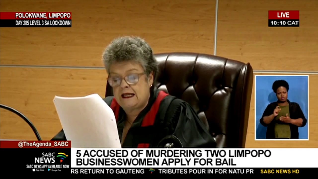 Five men accused of murdering two businesswomen in Limpopo denied bail