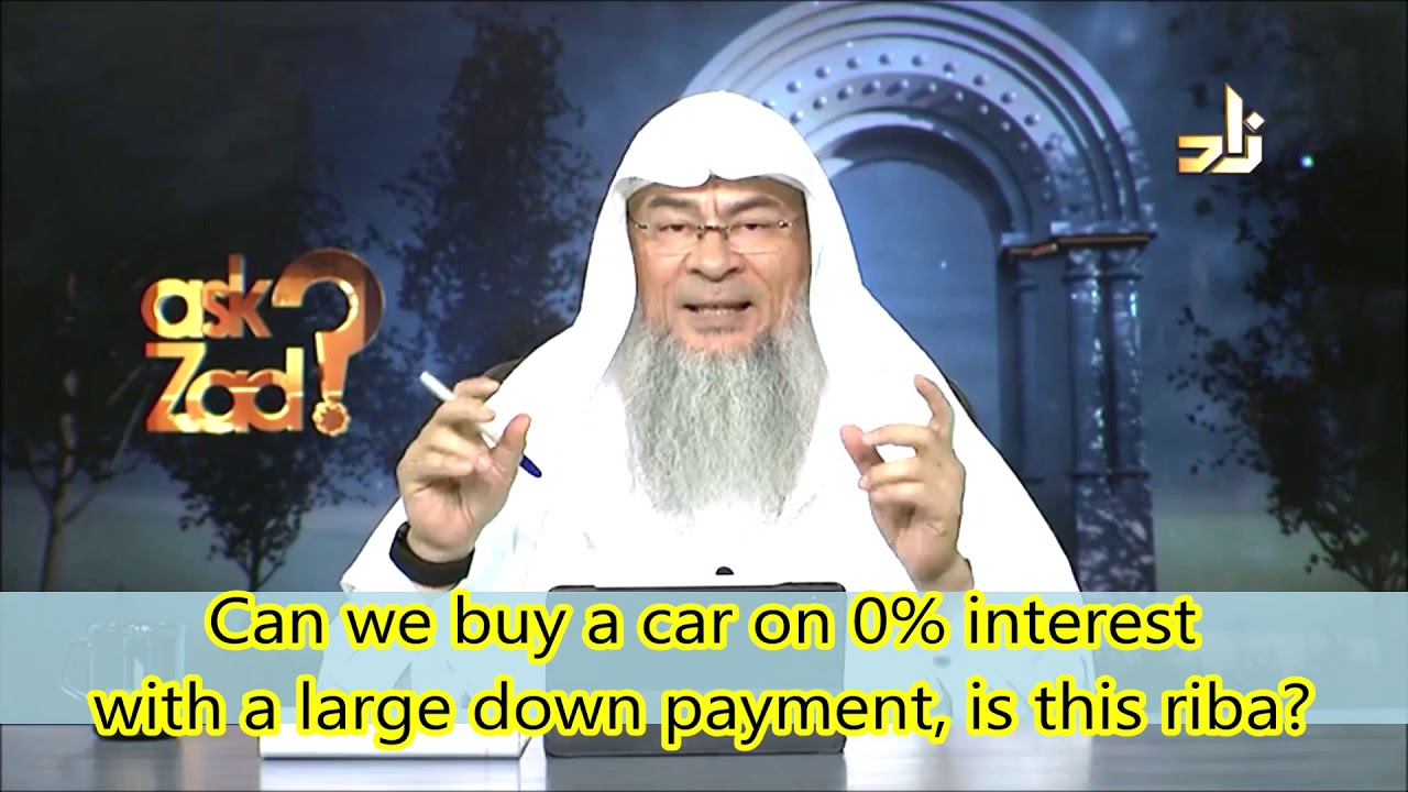 Can I buy a car on finance with 0% interest & down payment, pay rest on monthly basis Assim al hakee