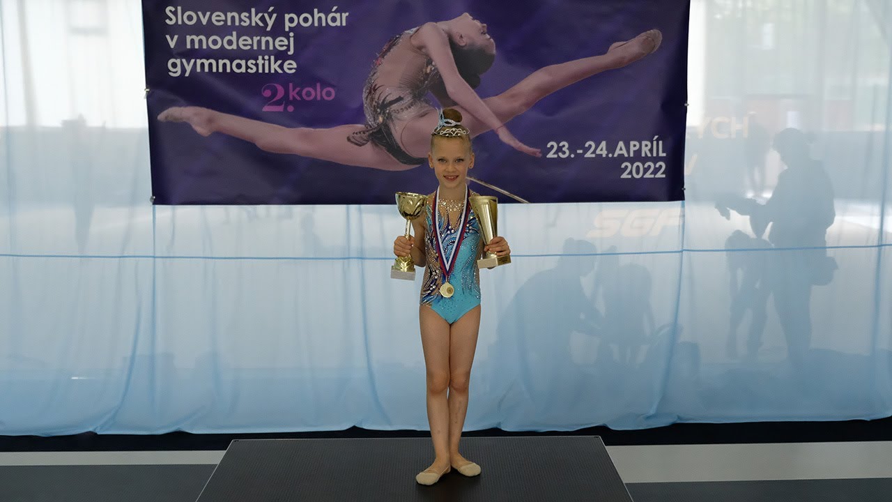 Dominika Mazikova / 2. kolo Slovenský pohár v modernej gymnastike 2022  Rhythmic gymnastics (1st)