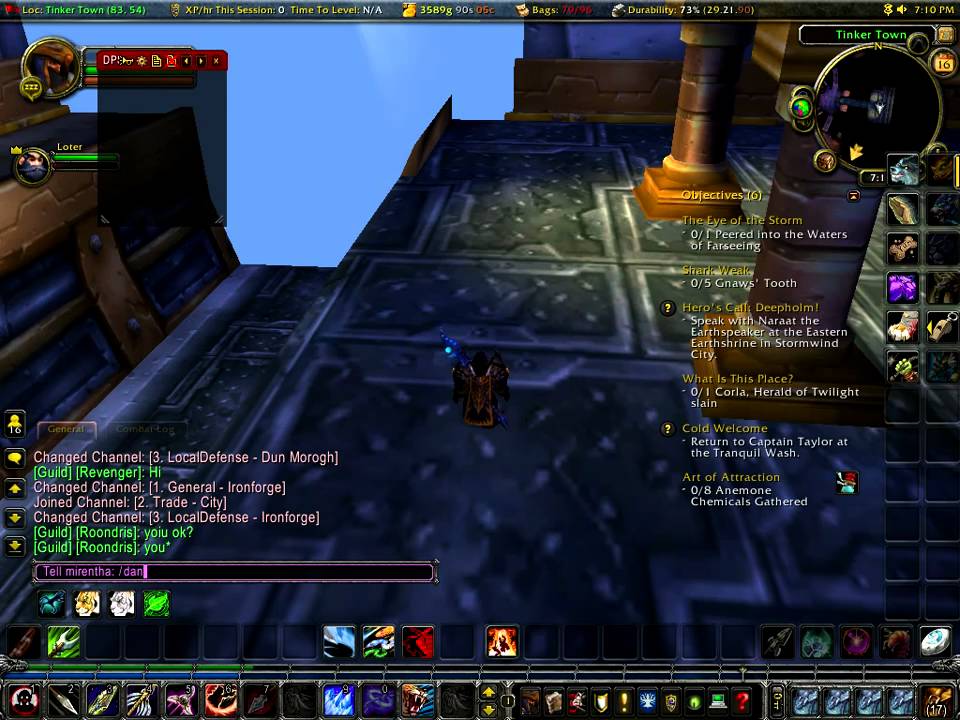 uninstanced deeprun tram cata