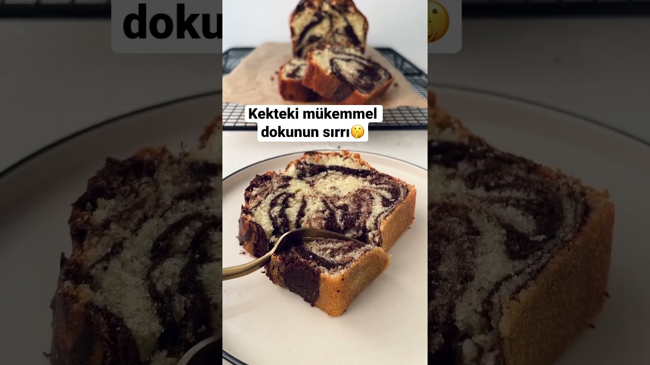 Nemli ve yumuşacık mermer kek😍 #shorts #cake #kektarifleri