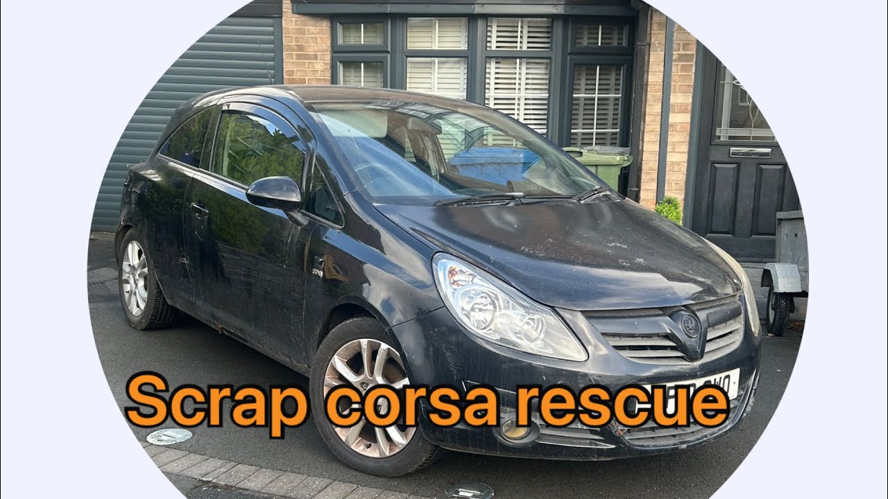 Corsa D rescue,, rotten rear sill repair plus more