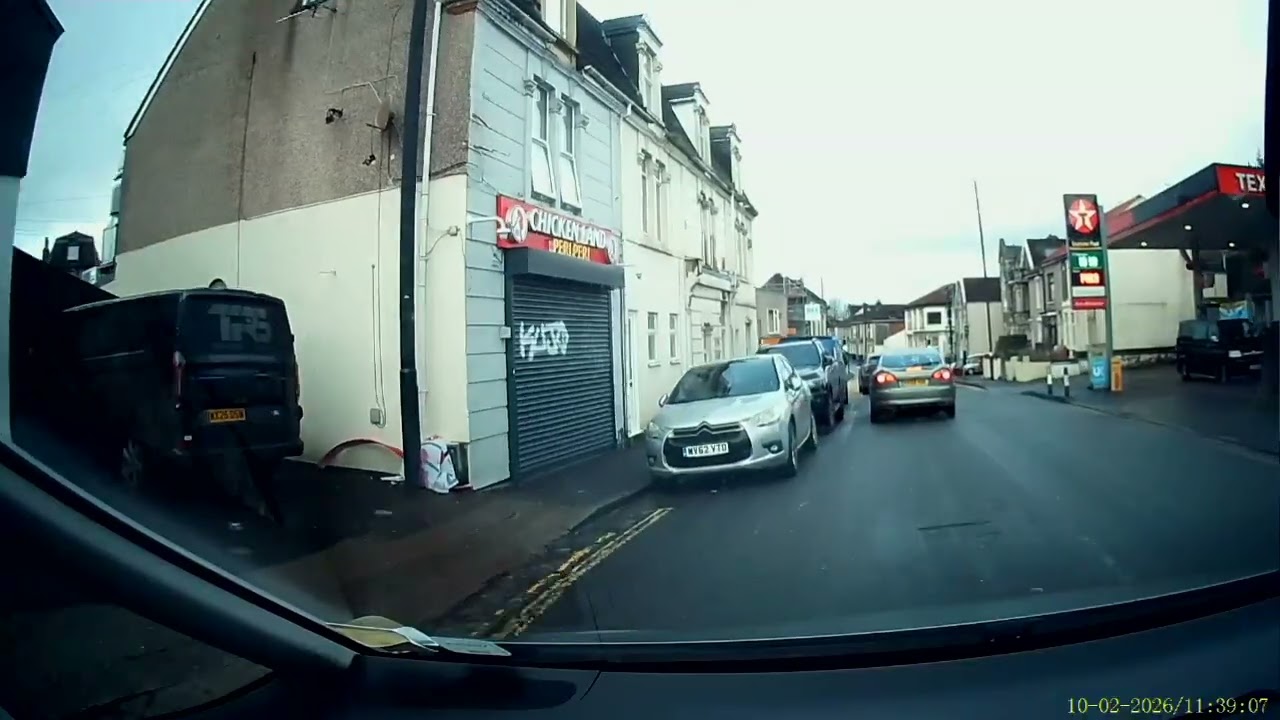 Dashcam Driving to Lawrence Hill, Bristol