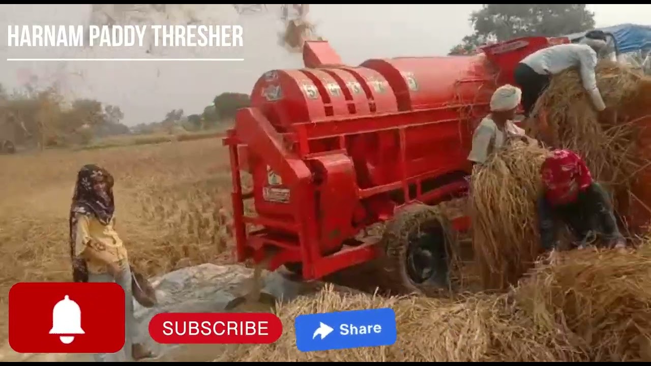 Harnam paddy Thresher