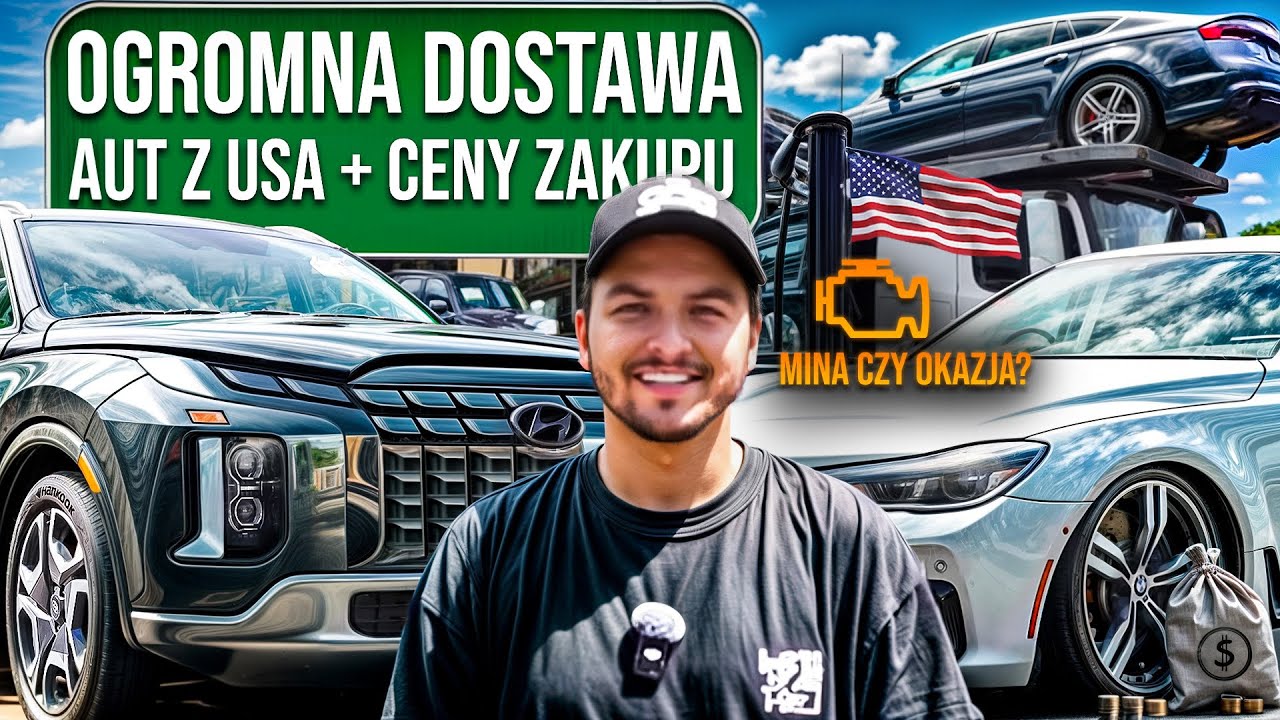 CO IMPORTUJĄ NASI KLIENCI, AUTA  z USA I KANADY! (Od 2600 do 50.000 USD)