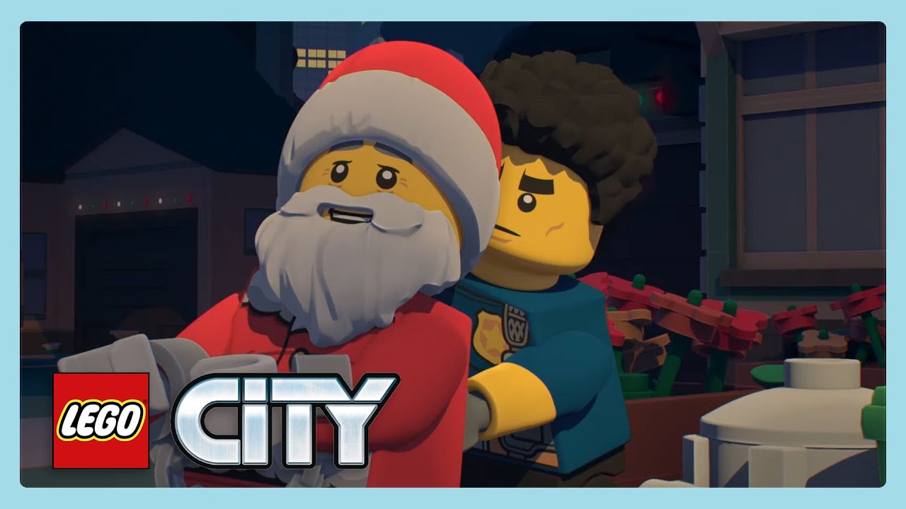 Santa Gets Arrested | LEGO City Adventures | WildBrain Little Jobs