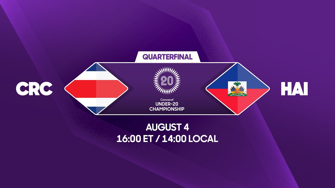 Costa Rica vs Haiti | 2026 Concacaf Under-20 Championship