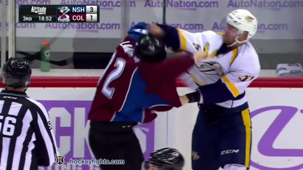 Austin Watson vs Gabriel Landeskog Nov 1, 2016