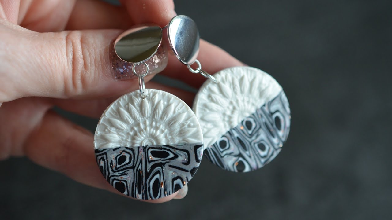 Step-by-Step Polymer Clay Cane Tutorial + Beautiful Earring Designs