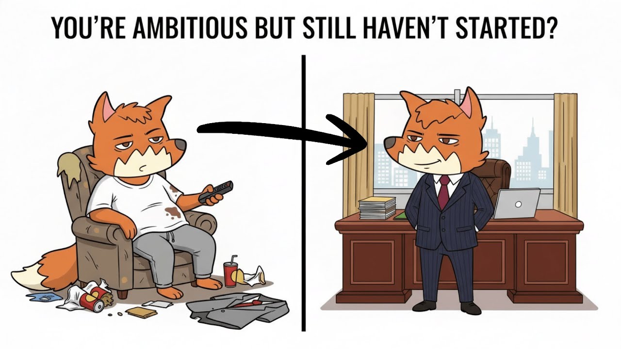 You’re Ambitious But Still Haven’t Started Watch This Video