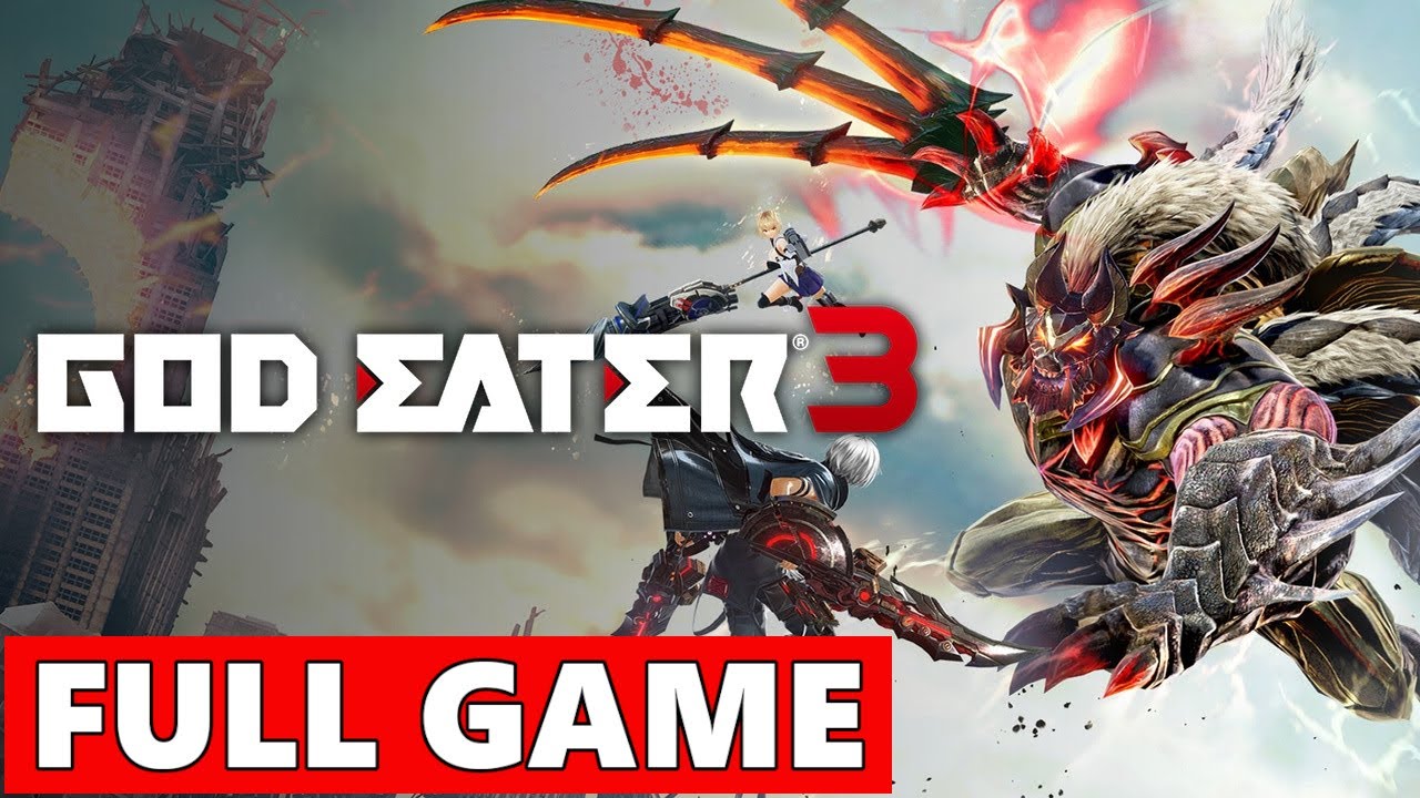 God Eater 3 Full Walkthrough Gameplay - No Commentary (PS4 Longplay)