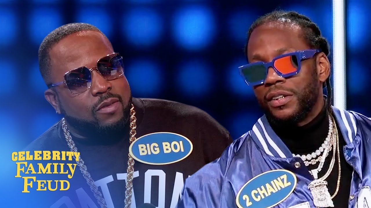 Rappers 2 Chainz and Big Boi face off! | Celebrity Family Feud