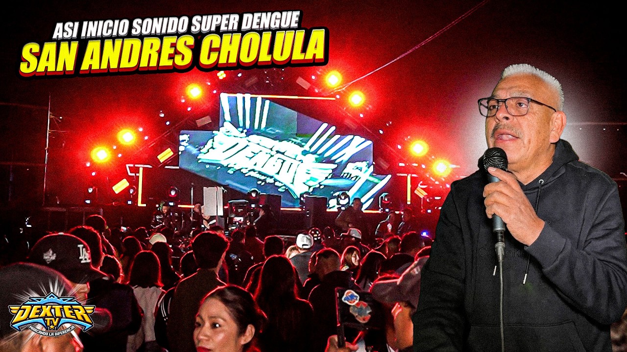 ASI INICIO SONIDO SUPER DENGUE EN SAN ANDRES CHOLULA 14 DE FEBRERO DEL 2026