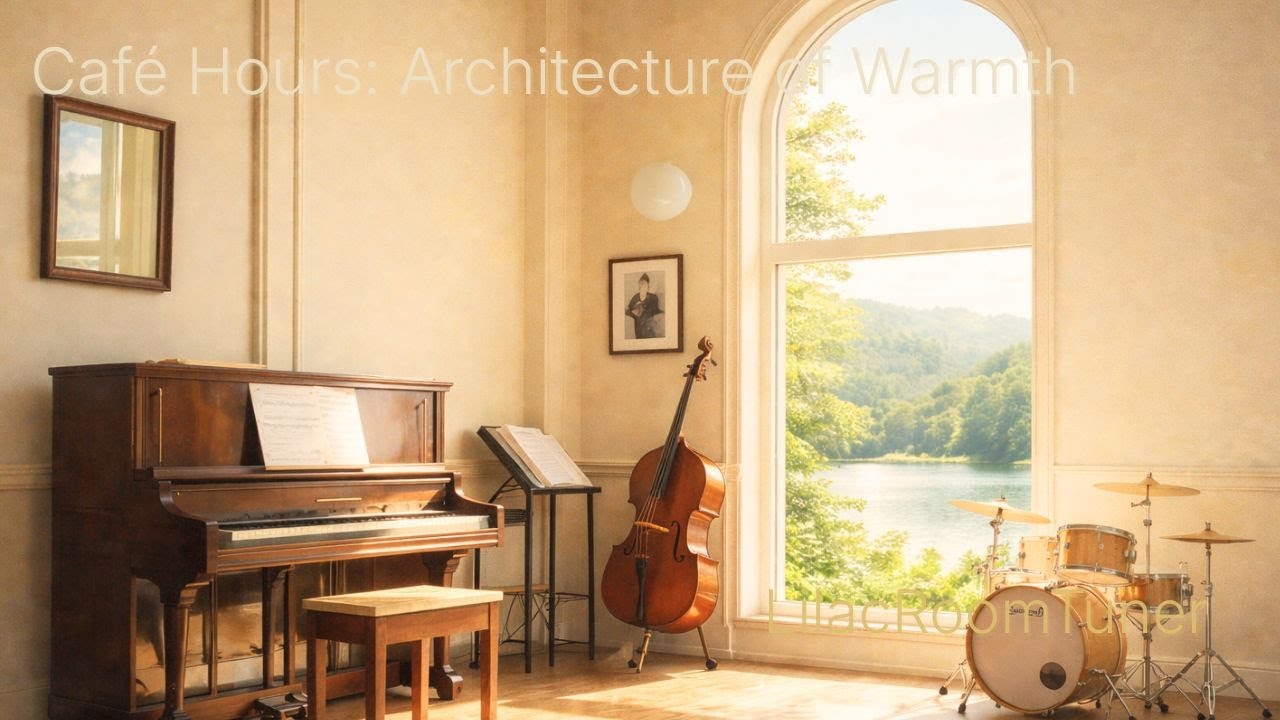 Warm Morning Jazz | Café Hours: Architecture of Warmth  LilacRoomTuner — Café Hours