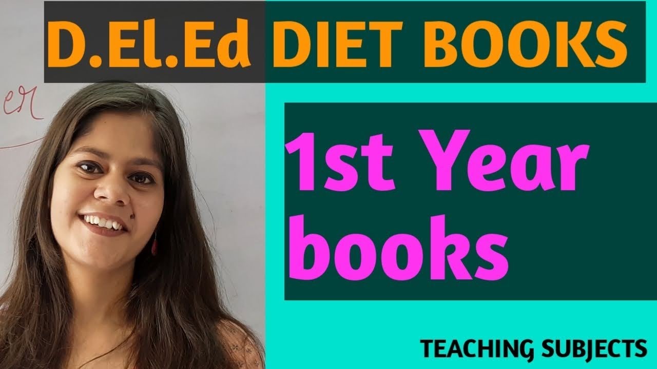 DELED Books || DELED First Year Books || Diet || D.EL.ED .