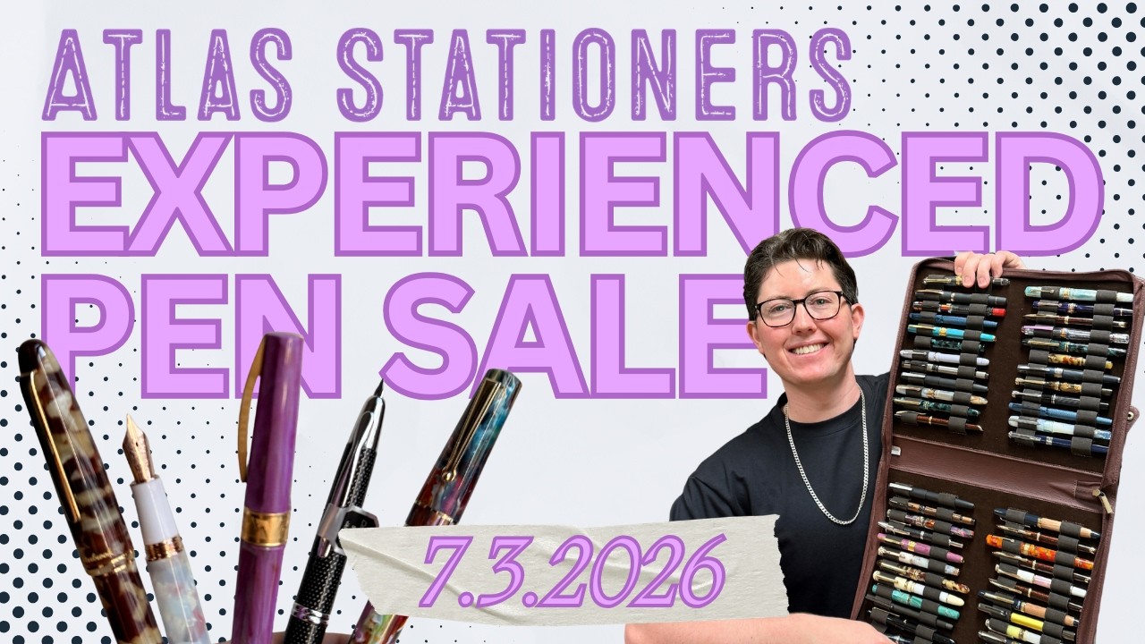 Atlas Stationers Experienced Pen Sale | June 2026