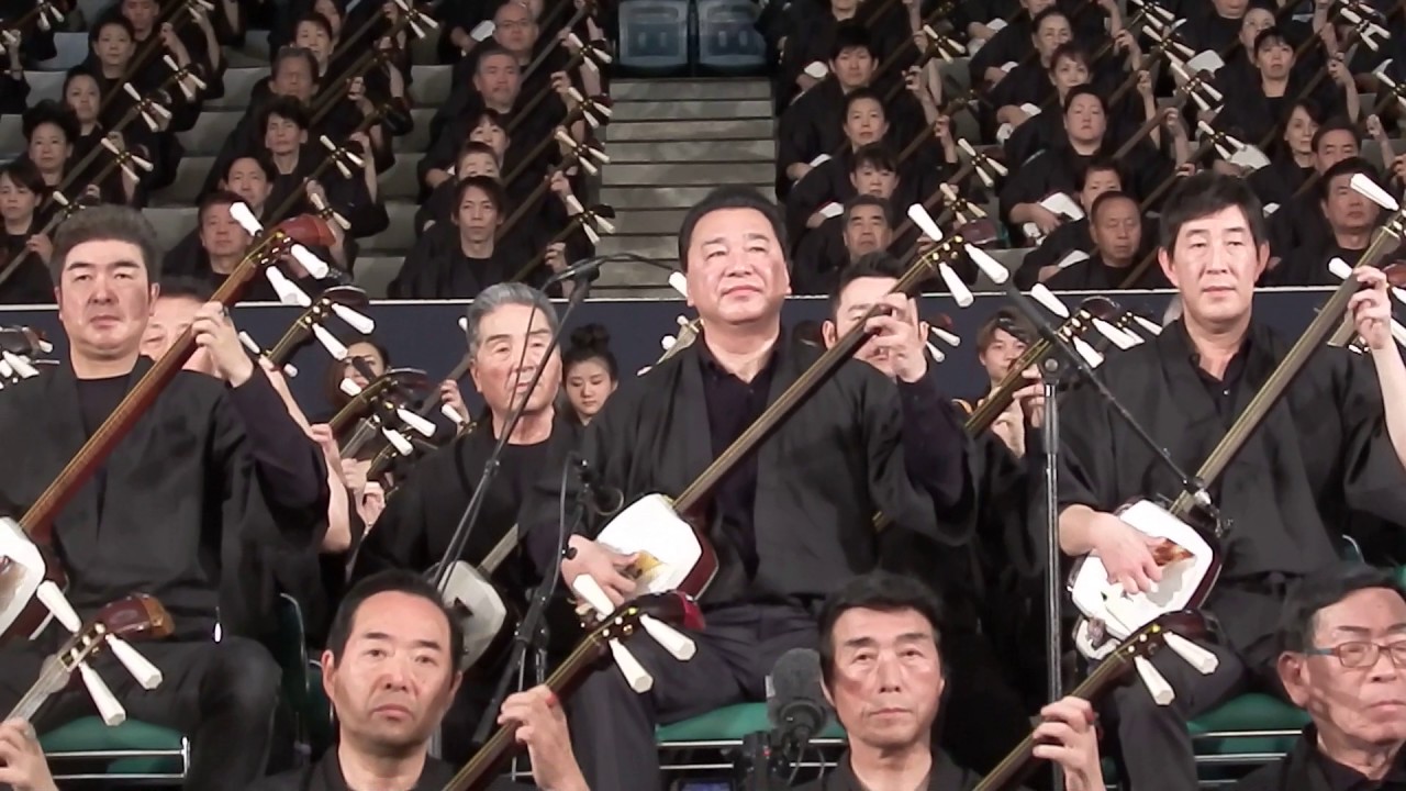 2016津軽三味線2056人の日本武道館大合奏ギネス更新
