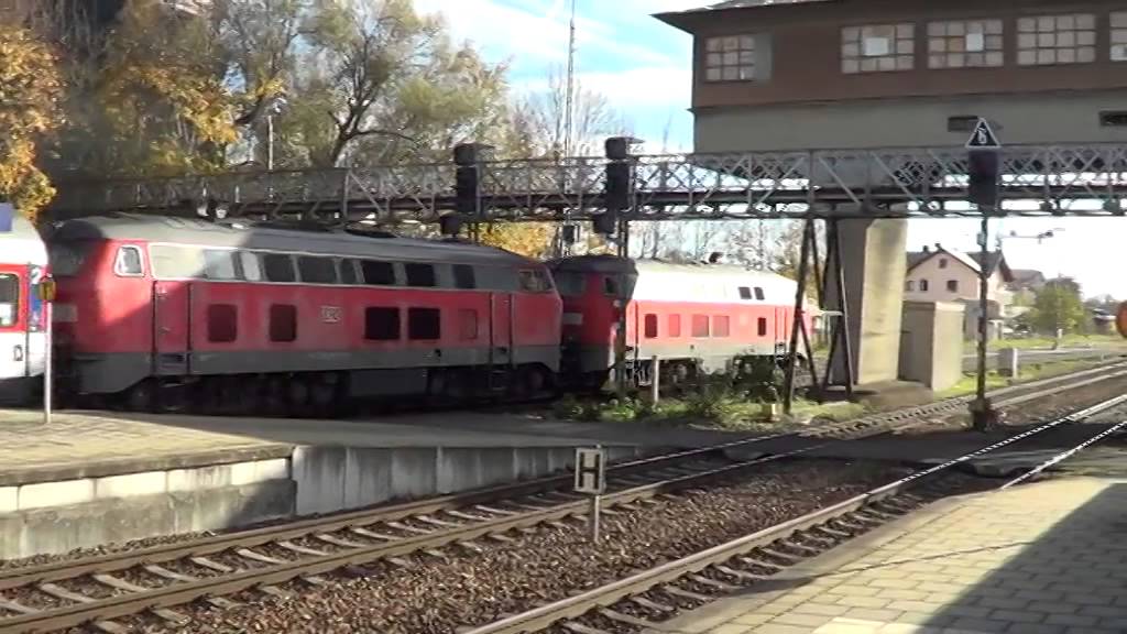 Zugverkehr in Memmingen