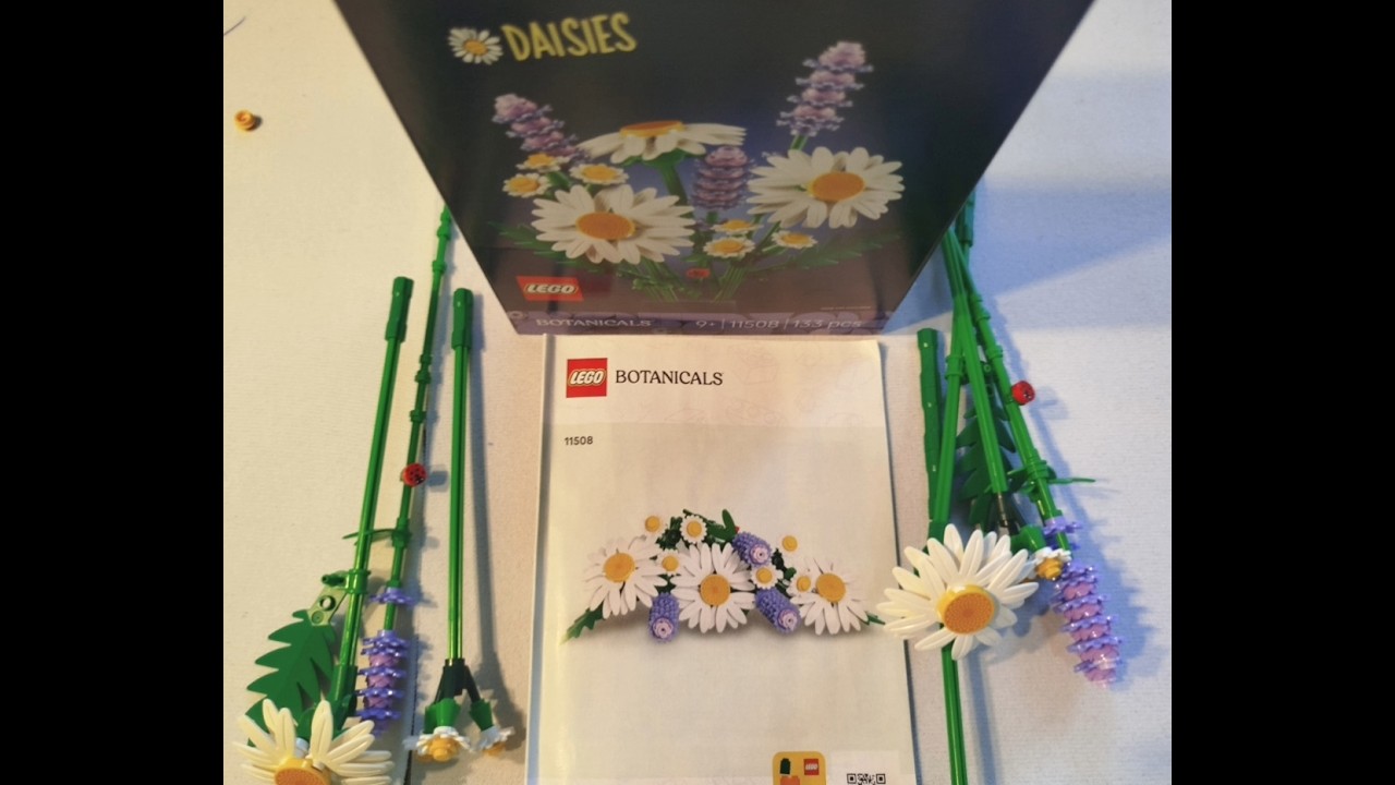 11508 СБОРКА LEGO BOTANICALS DAISIES