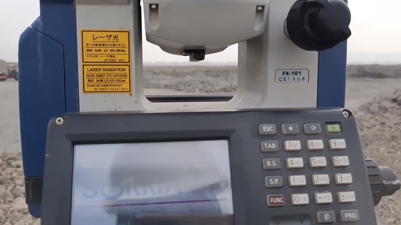 sokkia fx 101 & 201 set up