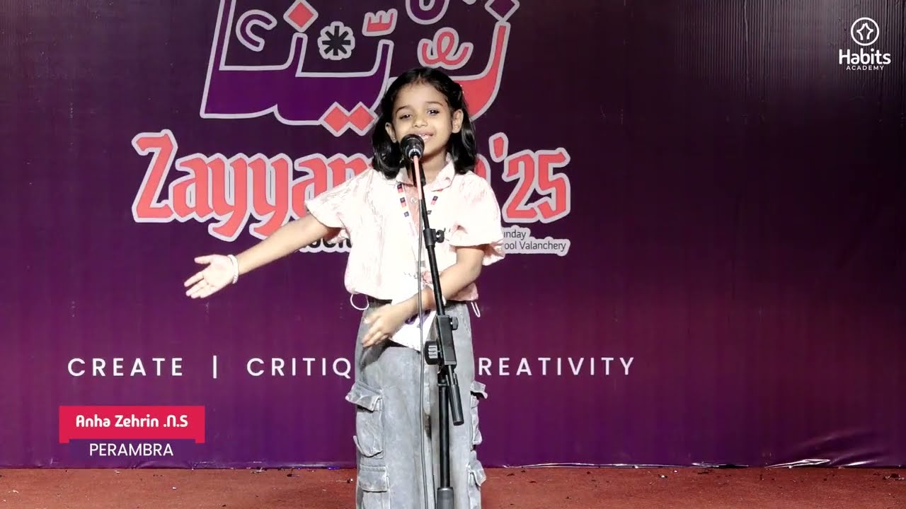 Action Song - ZAYYANNAA'25 - State Level Habits Fest | Kids Fest | HABITS ACADEMY
