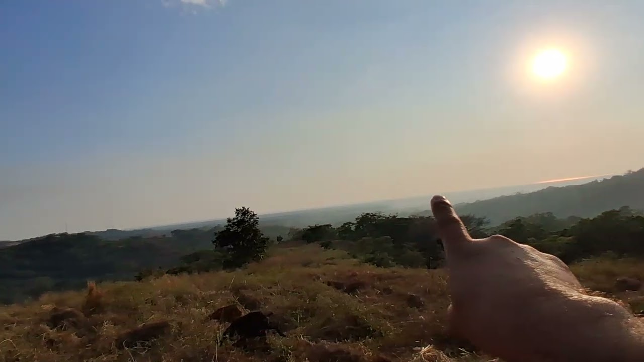 Nos fuimos ala cima de la montan̈a aser este video mire que paso