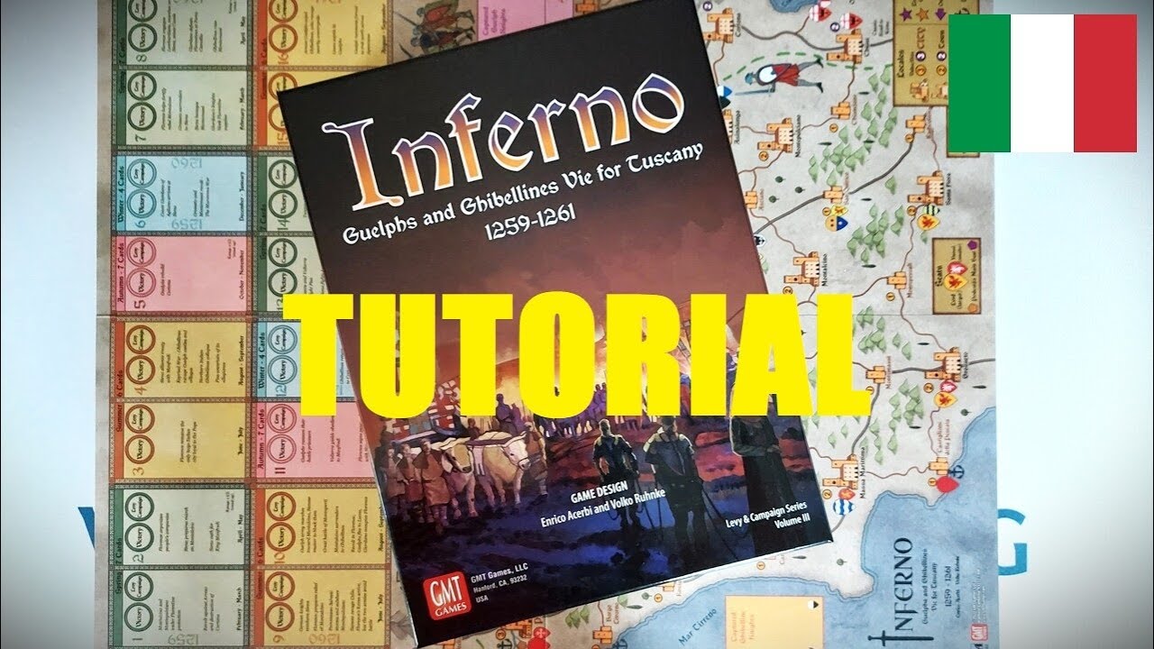 Tutorial (ITA) | INFERNO, Gmt games | Winter Quartering