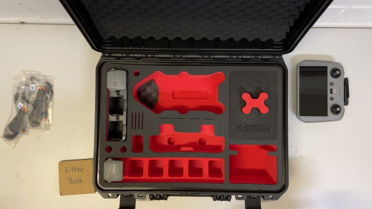MC-CASES DJI AIR 3 Waterproofed Case - Transportkoffer - Outdoor Koffer - Explorer Edition -