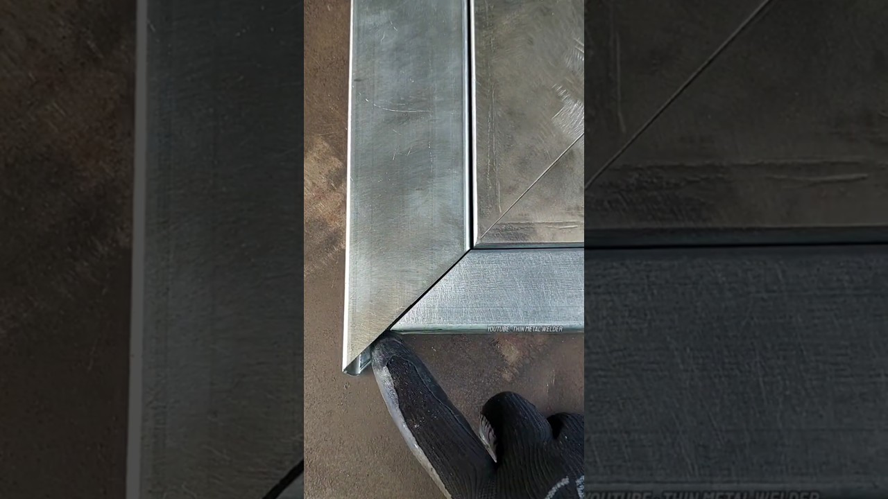 tips and tricks for thin metal fabrication work #fabrication #metalwork #welder #pipecutting
