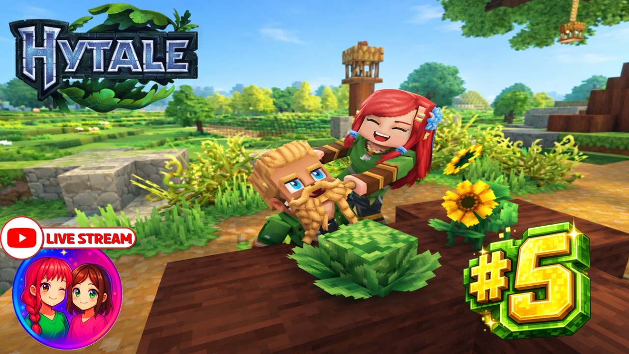 Live🔴Hytale #005 - Ressource für die Werkbänke farmen