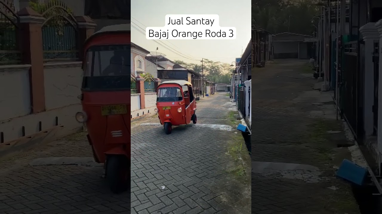 Jual Bajaj Orange roda tiga #vespa #bajajbajuri #bajaj #motorlangka