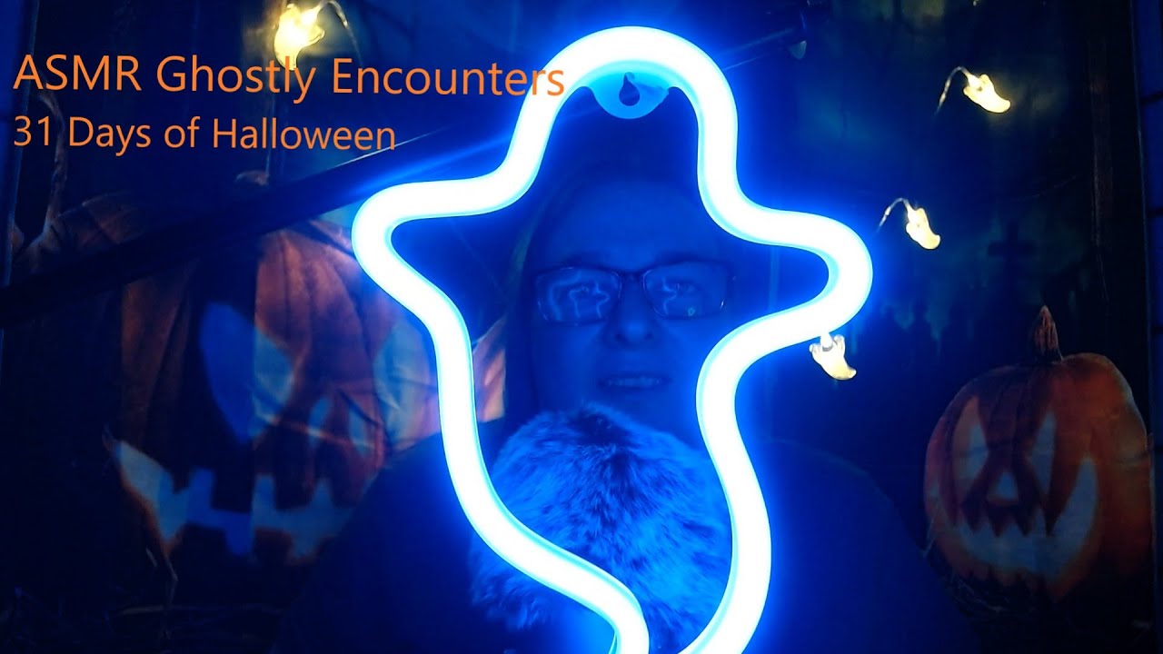 ASMR Whispered Ghostly Encounters & Fuzzy Windscreen Sounds