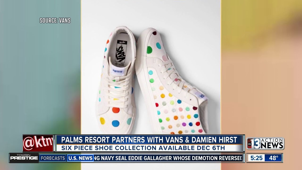 Palms Casino partners with Vans, artist Damien Hirst