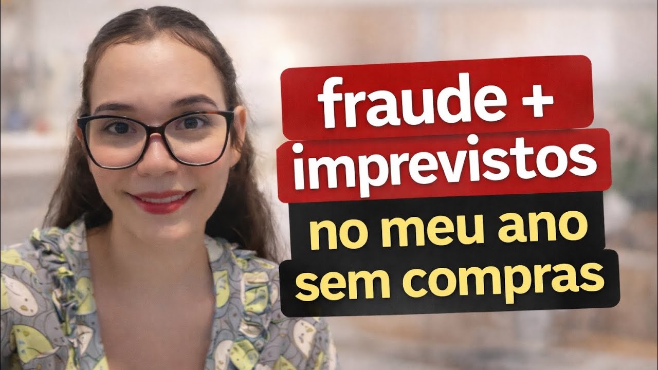 Passei por fraude e imprevistos no meu “Um ano sem compras” - Updates de janeiro e fevereiro 