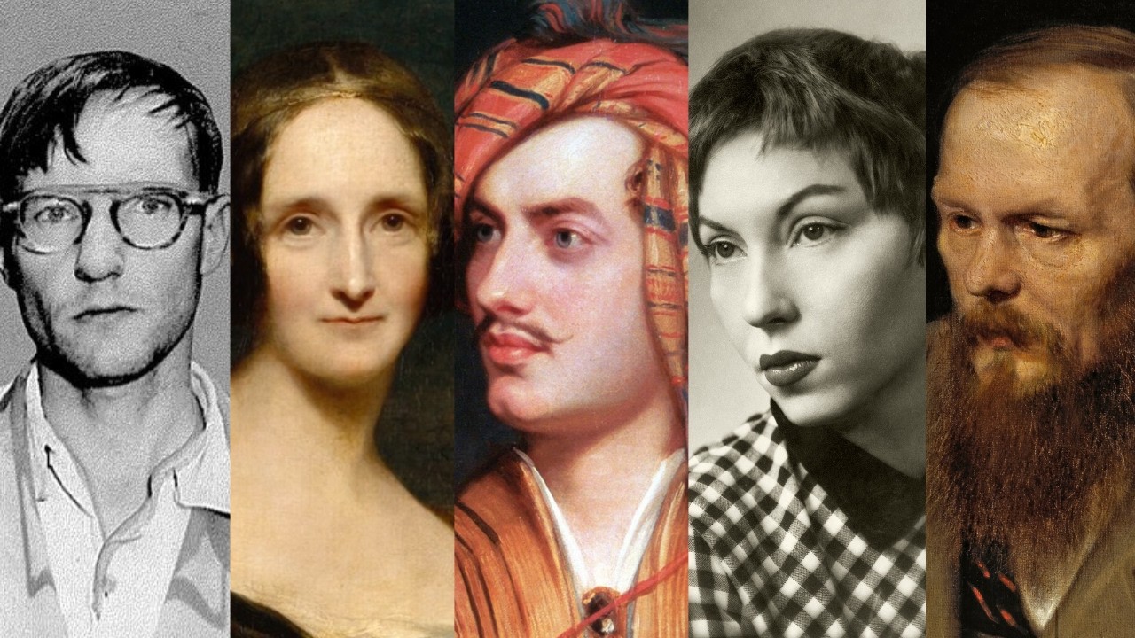 5 writers who were really rather quite strange