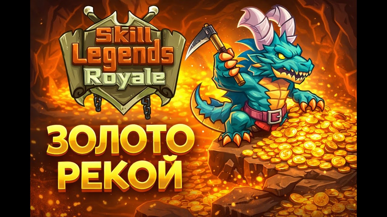 Экономическая машина: билд Дракона-повелителя через кирку | Skill Legends Royale
