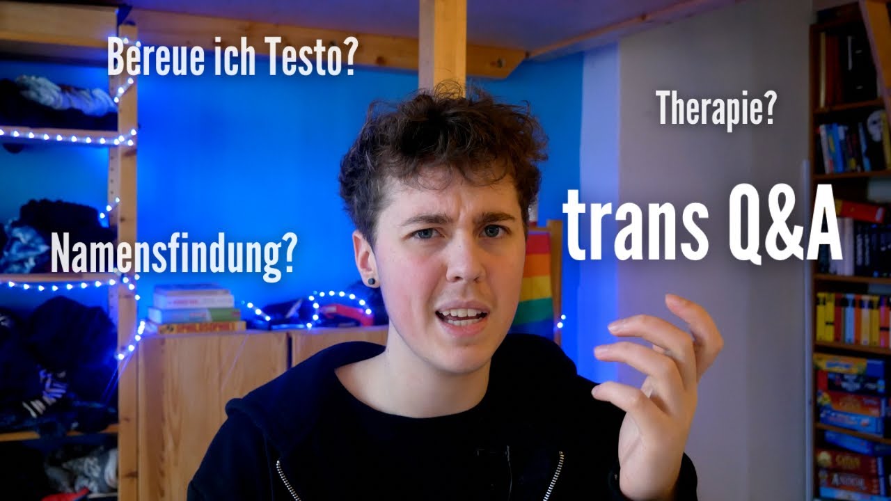 Q&A - trans Edition (Hormontherapie Testo, Therapie und Namensfindung) - Frag Mick