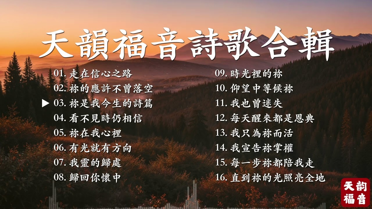 走在信心之路｜詩歌合輯｜基督徒敬拜音樂｜走過高山低谷，祢的恩典仍然足夠｜Worship Playlist