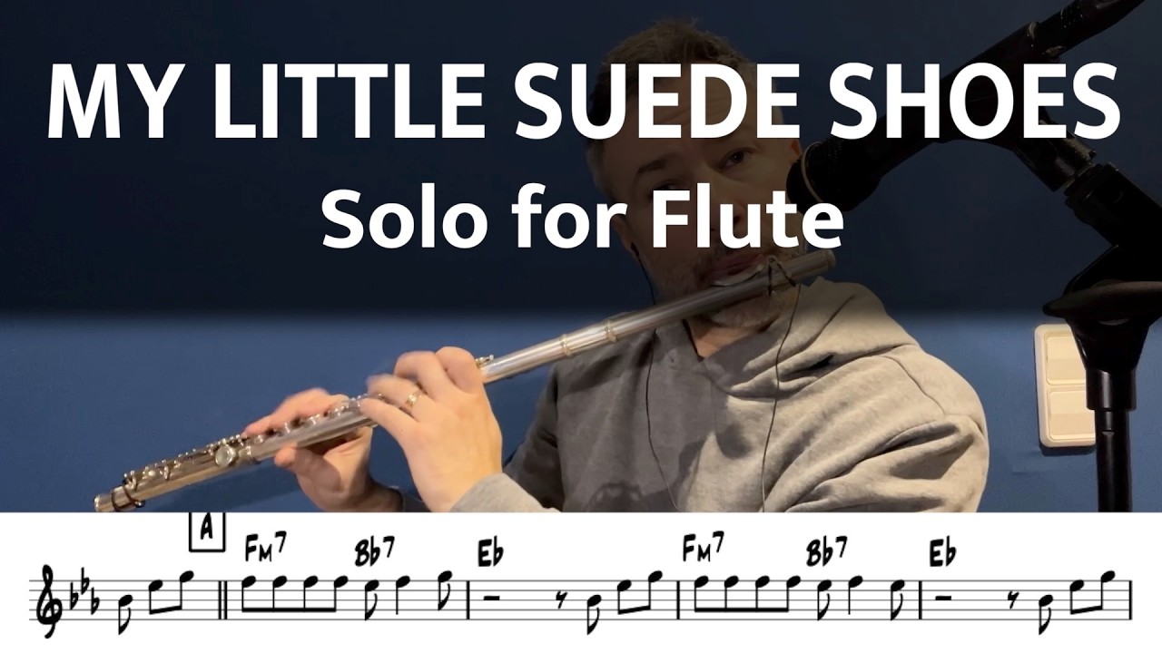 My Little Suede Shoes – Flute Solo (Charlie Parker) #jazzflute